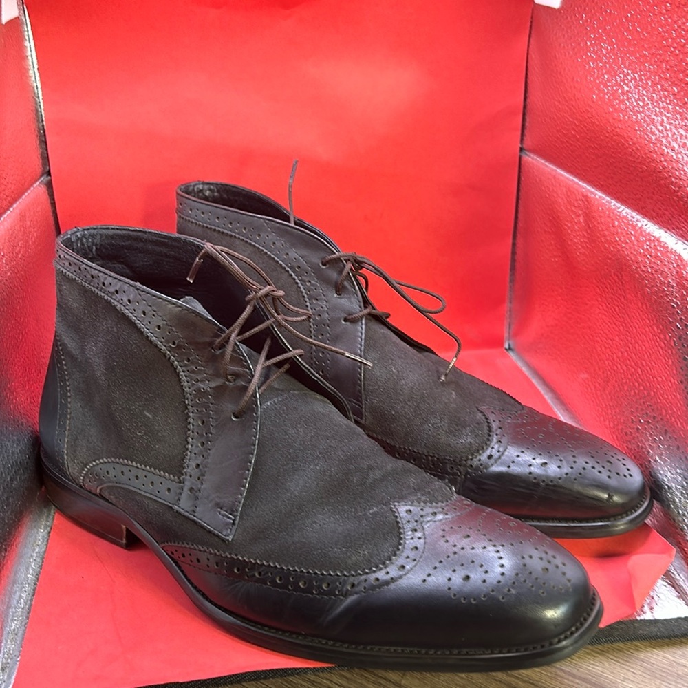 Vintage Foundry Men’s Aldwin Leather Boots size 9 in great condition